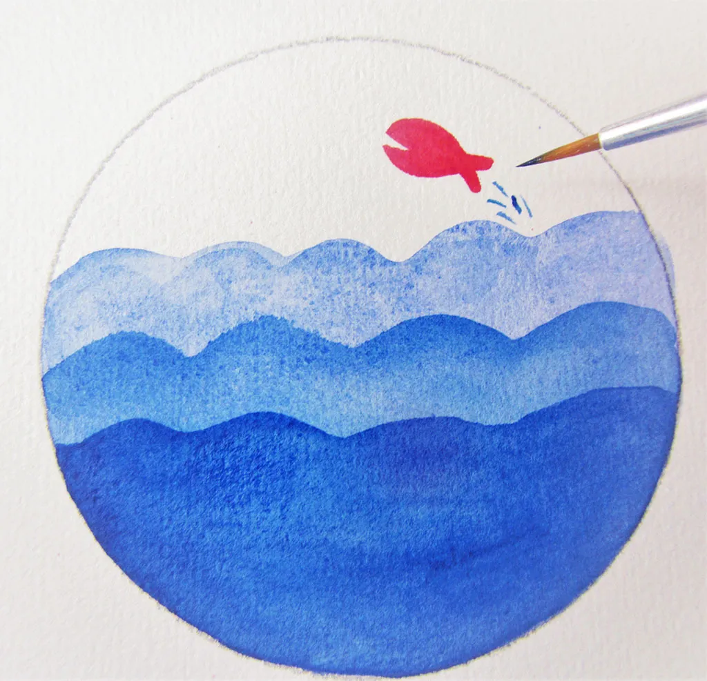 Easy Watercolor Crafts for Kids